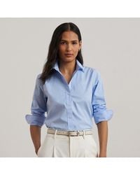 Ralph Lauren - Ralph Lauren Easy Care Stretch Cotton Shirt - Lyst
