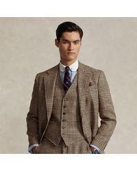 Polo Ralph Lauren - La giacca RL67 scozzese in lino e seta - Lyst