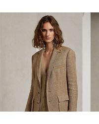 Ralph Lauren Collection - Rileigh Linen Tweed Jacket - Lyst