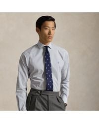 Polo Ralph Lauren - Custom Fit Striped Poplin Shirt - Lyst
