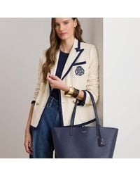 Ralph Lauren - Large Faux-Leather Reversible Tote Bag - Lyst
