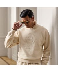 Ralph Lauren - Relaxed Fit Cotton-Cashmere Sweatshirt - Lyst