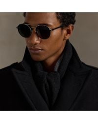 Polo Ralph Lauren - Reversible Wool Blend Scarf - Lyst