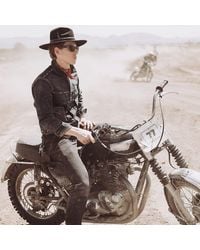 RRL - Giacca trucker Ridgewood in denim - Lyst