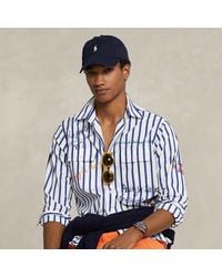 Polo Ralph Lauren - Camicia in popeline a righe Classic-Fit - Lyst