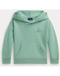 Polo Ralph Lauren - Ralph Lauren Boy's Big Fit Logo Fleece Hoodie - Lyst