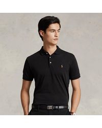 Polo Ralph Lauren - Custom Slim Fit Soft Cotton Polo Shirt - Lyst