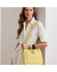 Ralph Lauren - Pebbled Leather Large Cameryn Crossbody - Lyst