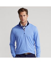 Polo Ralph Lauren Synthetic Ralph Lauren Stretch Camo Print Mock Neck Quarter Zip Performance 