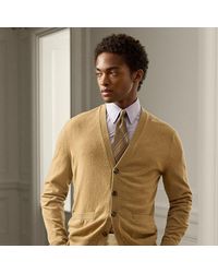 Ralph Lauren - Kaschmir-Strickjacke Mit V-Ausschnitt - Lyst
