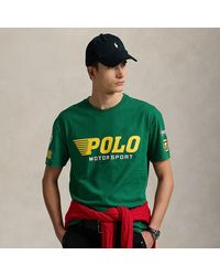 Ralph Lauren - Classic Fit Jersey Graphic T-Shirt - Lyst
