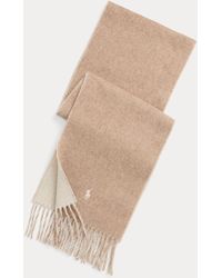 Polo Ralph Lauren - Reversible Wool-Blend Scarf - Lyst