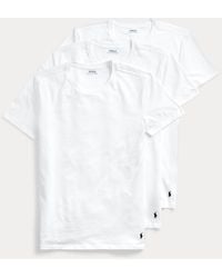 Polo Ralph Lauren - Slim Crewneck 3-pack - Lyst