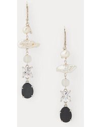 Ralph Lauren Collection - Ohrhänger mit Perlen und Strandsteinen - Lyst