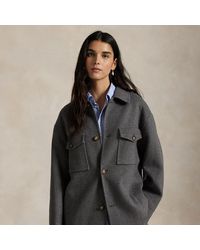 Polo Ralph Lauren - Double-Faced Wool Shirt Jacket - Lyst