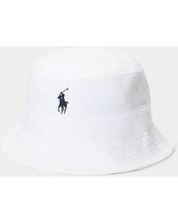 Polo Ralph Lauren - Cotton-blend Terry Bucket Hat - Lyst