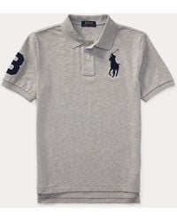 Polo Ralph Lauren - Ralph Lauren Boy's Big Pony Cotton Mesh Polo Shirt - Lyst