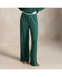 Polo Ralph Lauren - Waffle-Knit Long-Sleeve Pyjama Set - Lyst