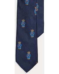 Polo Ralph Lauren - Ralph Lauren Boy's Polo Bear Silk Twill Tie - Lyst