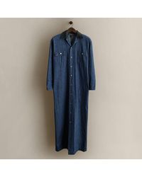 Ralph Lauren - C. 1986 Cotton Long Barn Coat - Lyst