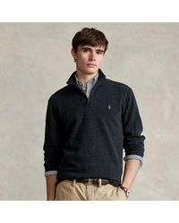 Luxury Jersey Quarter-zip Pullover 