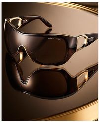 Ralph Lauren - Stirrup Shield Sunglasses - Lyst