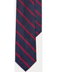 Polo Ralph Lauren - Striped Silk Repp Narrow Tie - Lyst