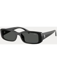 Polo Ralph Lauren - Polo Pony Rectangular Sunglasses - Lyst