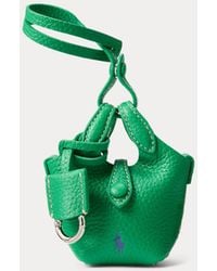 Polo Ralph Lauren - Leather Polo Play Bag Charm - Lyst