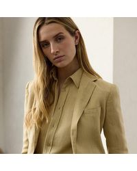 Ralph Lauren - Jacke Parker Aus Leinen - Lyst