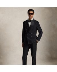 Polo Ralph Lauren - Pleated Seersucker Tuxedo Trousers - Lyst