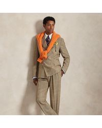 Polo Ralph Lauren - Pleated Glen Plaid Suit Trouser - Lyst