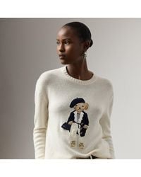 Ralph Lauren - Kaschmir Pullover Mit Pre-Spring Polo Bear - Lyst