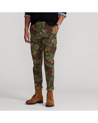 Polo Ralph Lauren Stretch Slim Fit Chino Cargo Pant - Green