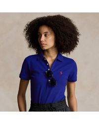Ralph Lauren - Slim Fit Stretch Polo Shirt - Lyst