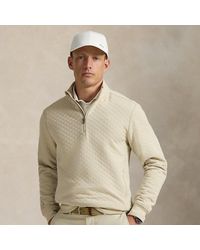 Ralph Lauren - Quilted Double-Knit Pullover - Lyst