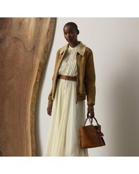 Ralph Lauren - Robe Grantly En Mousseline De Soie - Lyst