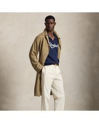 Polo Ralph Lauren - Pleated Poplin Suit Trouser - Lyst
