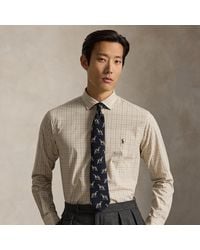 Polo Ralph Lauren - Custom Fit Checked Stretch Poplin Shirt - Lyst