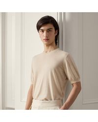 Ralph Lauren - Cashmere Short-Sleeve Jumper - Lyst