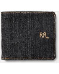 RRL - Denim Billfold - Lyst