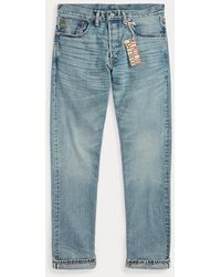 RRL - Slim-Fit-Jeans mit Otisfield-Waschung - Lyst