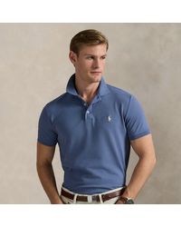 Ralph Lauren - Custom Slim Fit Stretch Mesh Polo Shirt - Lyst