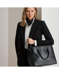 Ralph Lauren - Leather Large Marcy Satchel - Lyst