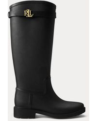 Ralph Lauren - Portiah Tall Rubber Rain Boot - Lyst