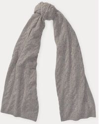 Ralph Lauren Collection - Sciarpa in cashmere a trecce - Lyst