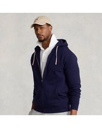Ralph Lauren - Felpa con cappuccio e cerniera RL - Lyst