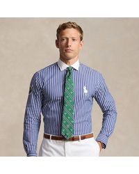 Polo Ralph Lauren - Gestreept Keperstof Wimbledon T-shirt - Lyst