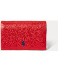 Polo Ralph Lauren - Polo Play Leather Snap Card Case - Lyst