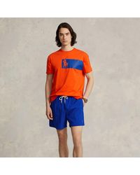 Polo Ralph Lauren - 5.75-Inch Traveler Classic Swim Trunk - Lyst